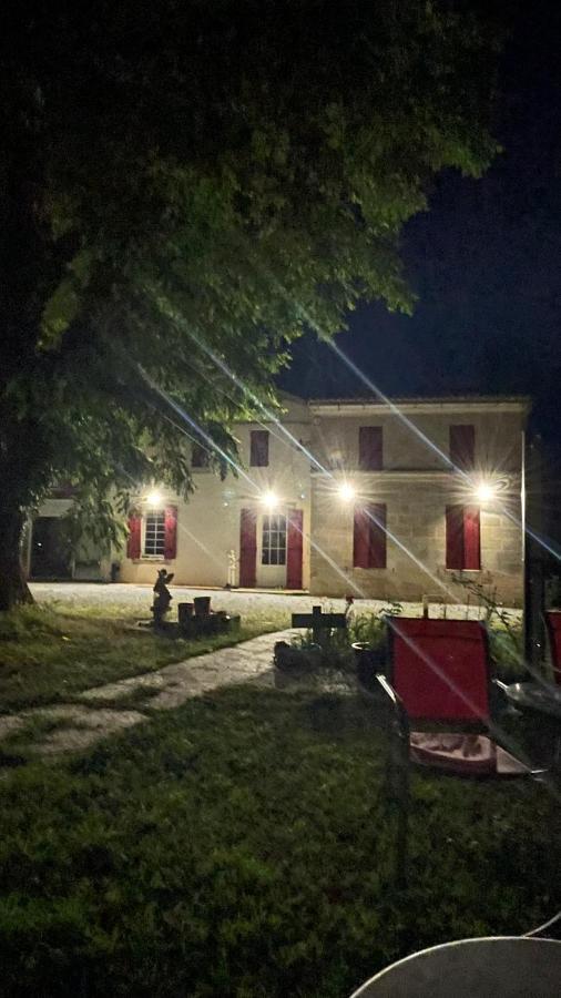 Les Artigues-de-Lussac Aux Abris Des Vents D'Anges B&B 외부 사진